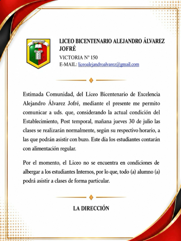 Comunicado